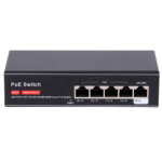 Switch para conectar cámaras IP y dispositivos con alimentación incluida