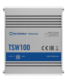 Switch industrial para alimentar cámaras y dispositivos por cable (TK-TSW100)