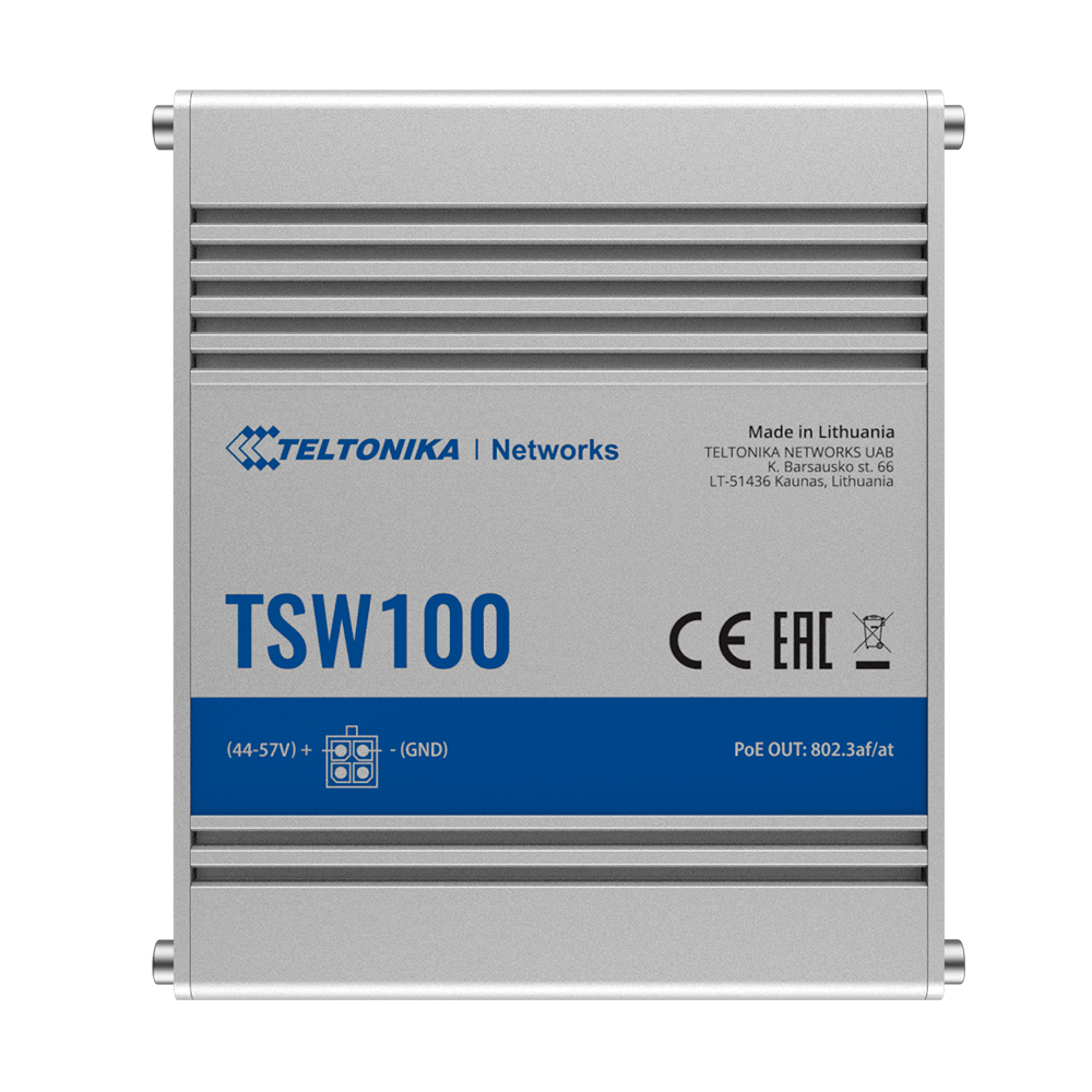 product-907165-04207fd11cb97fb0dbf15754c563a6dc Switch industrial para alimentar cámaras y dispositivos por cable (TK-TSW100)