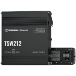 Switch industrial gestionable para redes de fábrica y automatización (TK-TSW212)