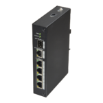 Switch para cámara de seguridad con instalación en carril DIN