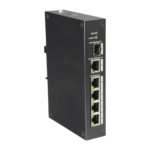 Switch para cámara de seguridad con instalación en carril DIN