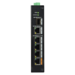 Switch para alimentar cámaras de seguridad con cable de red (PoE)