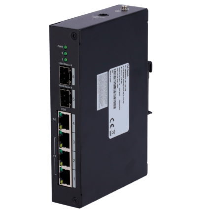 Switch industrial gestionable con PoE para entornos exigentes