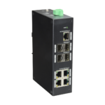 Switch de red para conectar cámaras y dispositivos con fibra óptica