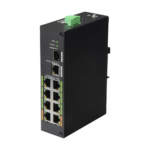 Switch PoE para conectar cámaras de seguridad sin cables de corriente (XS-SW1008EPOE-120-DIN)