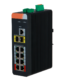 Switch industrial gestionable para redes en entornos hostiles con PoE (XS-SWI1008HIPOE-MGF-120-DIN)