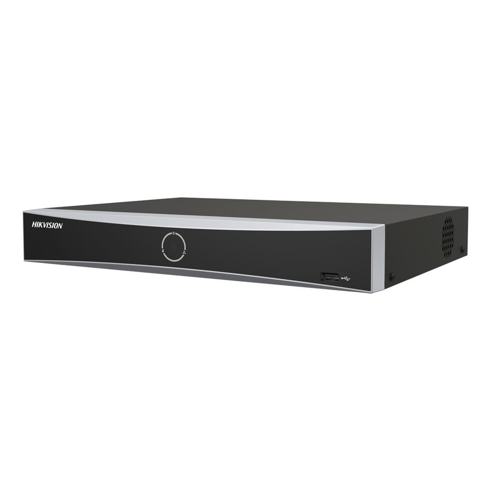 product-907442-0a6504c845465759eabc3a38112e8f93 Hikvision Grabador de videovigilancia para 4 cámaras IP con IA
