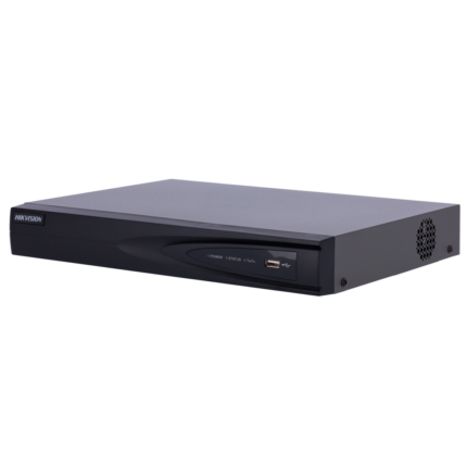 Hikvision Grabador de seguridad para 8 cámaras IP con PoE (DS-7608NI-K1/8P(C)/alarm)
