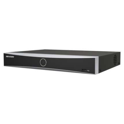 Hikvision Grabador para 8 cámaras IP con PoE y reconocimiento facial