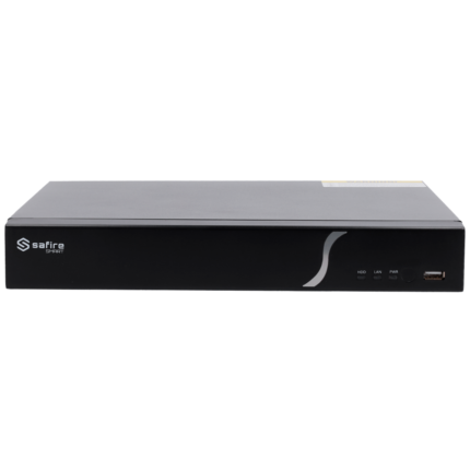 Grabador de videovigilancia para 8 cámaras IP con imagen en 4K