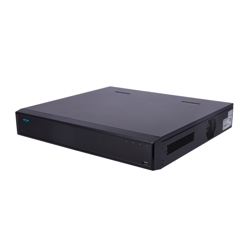 Grabador de videovigilancia para 32 cámaras IP con alimentación PoE