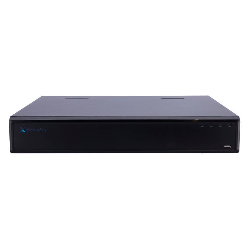Grabador central para 64 cámaras IP en empresas y grandes instalaciones