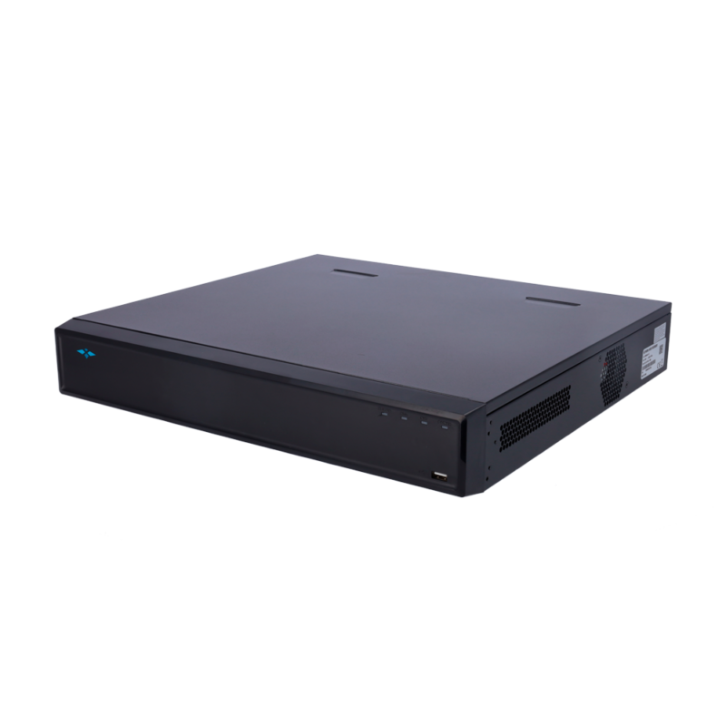 Grabador de videovigilancia profesional para 64 cámaras IP