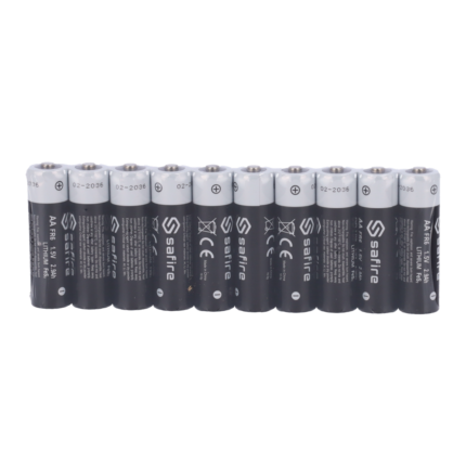 Pilas AA de litio de larga duración – Pack 10 unidades