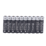Pack de 10 pilas AAA de litio 1,5V para mandos y juguetes
