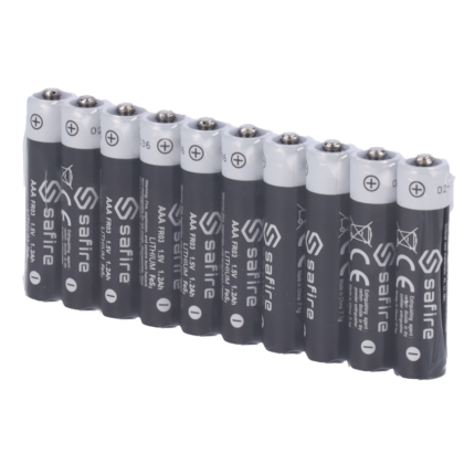 Pack de 10 pilas AAA de litio 1,5V para mandos y juguetes
