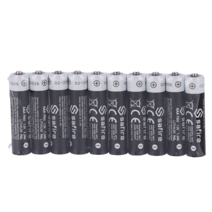 Pack de 10 pilas AAA de litio 1,5V para mandos y juguetes