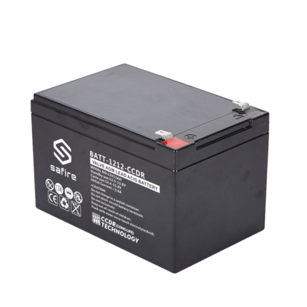 Batería de respaldo recargable para alarmas y sistemas de seguridad (BATT-1212-CCDR)