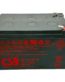 Batería de repuesto recargable para alarmas y centrales de seguridad