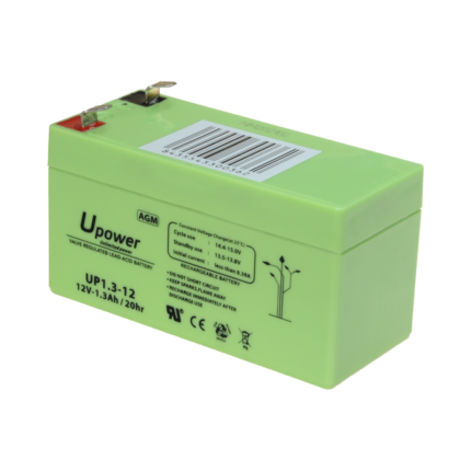 Batería de repuesto para alarmas, SAI y sistemas de seguridad (BATT-1213-U)