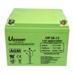 Batería de respaldo recargable para sistemas de alarma y SAI 12V