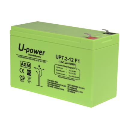 Batería de repuesto para alarmas, SAI y sistemas de seguridad (BATT-1272-U)