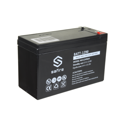 Batería recargable de respaldo para alarmas, SAI y sistemas de seguridad