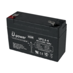 Batería de repuesto para alarmas, SAI y equipos electrónicos 4V