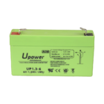 Batería de repuesto para alarmas, SAI y sistemas de seguridad 6V (BATT-6013-U)