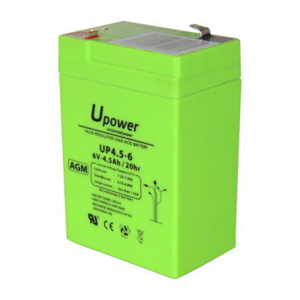 Batería de respaldo recargable para alarmas y sistemas de seguridad (BATT-6045-U)