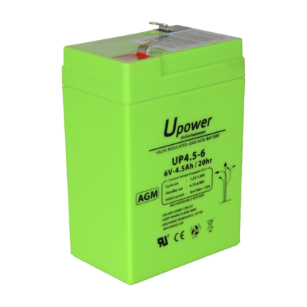 Batería de respaldo recargable para alarmas y sistemas de seguridad (BATT-6045-U)