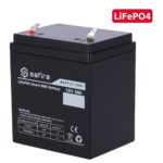Batería de litio recargable 12V para sistemas solares y alarmas