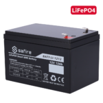 Batería de litio recargable 12V para caravana, solar y SAI