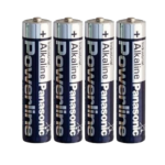 Panasonic Pilas AAA Alcalinas Pack 4 unidades para mandos y juguetes