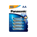 Panasonic Pilas AA alcalinas para mandos, juguetes y relojes (pack 4)
