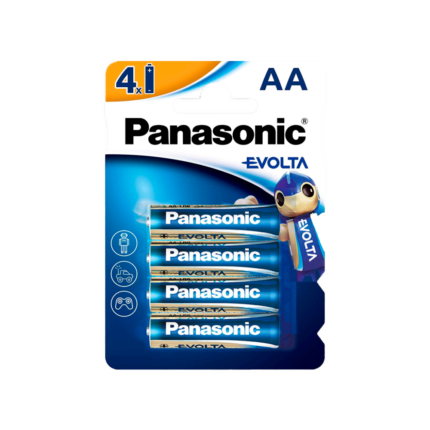 Panasonic Pilas AA alcalinas para mandos, juguetes y relojes (pack 4)