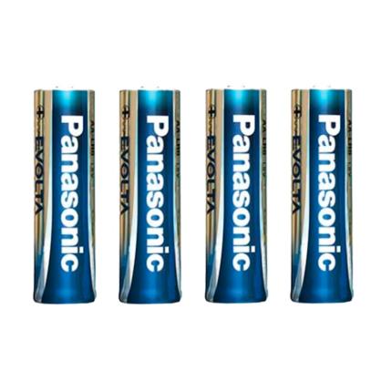 Panasonic Pilas AA alcalinas para mandos, juguetes y relojes (pack 4)