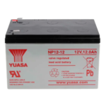 Batería de plomo recargable 12V para SAI, alarmas y sistemas de respaldo