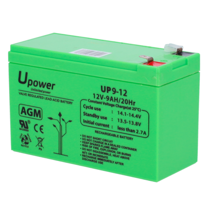 Batería de repuesto para alarmas, SAI y sistemas de seguridad (BATT1290-U)