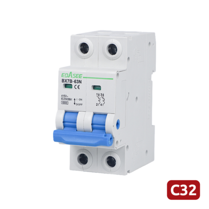Disyuntor de protección eléctrica para circuitos domésticos 32A