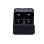 Cargador universal de pilas recargables con carga rápida USB-C