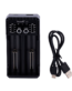 Cargador universal de pilas recargables con carga rápida USB-C