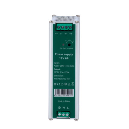 Fuente de alimentación 12V para automatismos y equipos en carril DIN
