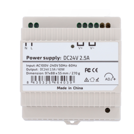 Fuente de alimentación 24V para sistemas de control y automatización