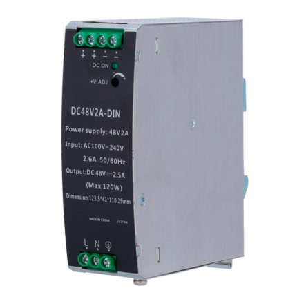 Fuente de alimentación 48V para instalaciones y automatización industrial
