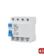 Interruptor diferencial tetrapolar para protección eléctrica trifásica (EBS2L-63A-4P)
