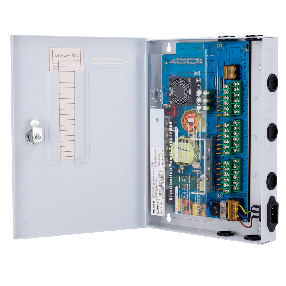 product-908620-cae90879c7ce49d43eb98814b4c59870 Caja distribuidora de alimentación 12V con 18 salidas para cámaras