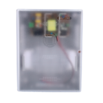 Caja de alimentación con batería de respaldo para sistemas de seguridad