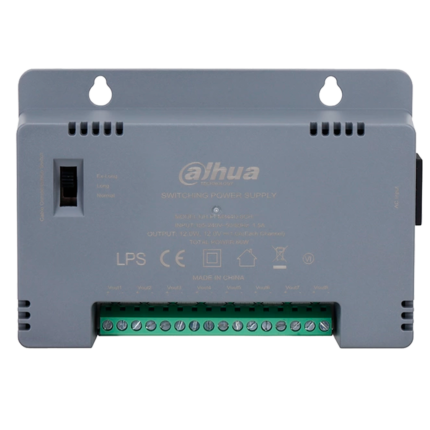 Fuente de alimentación para 8 cámaras de seguridad 12V 60W